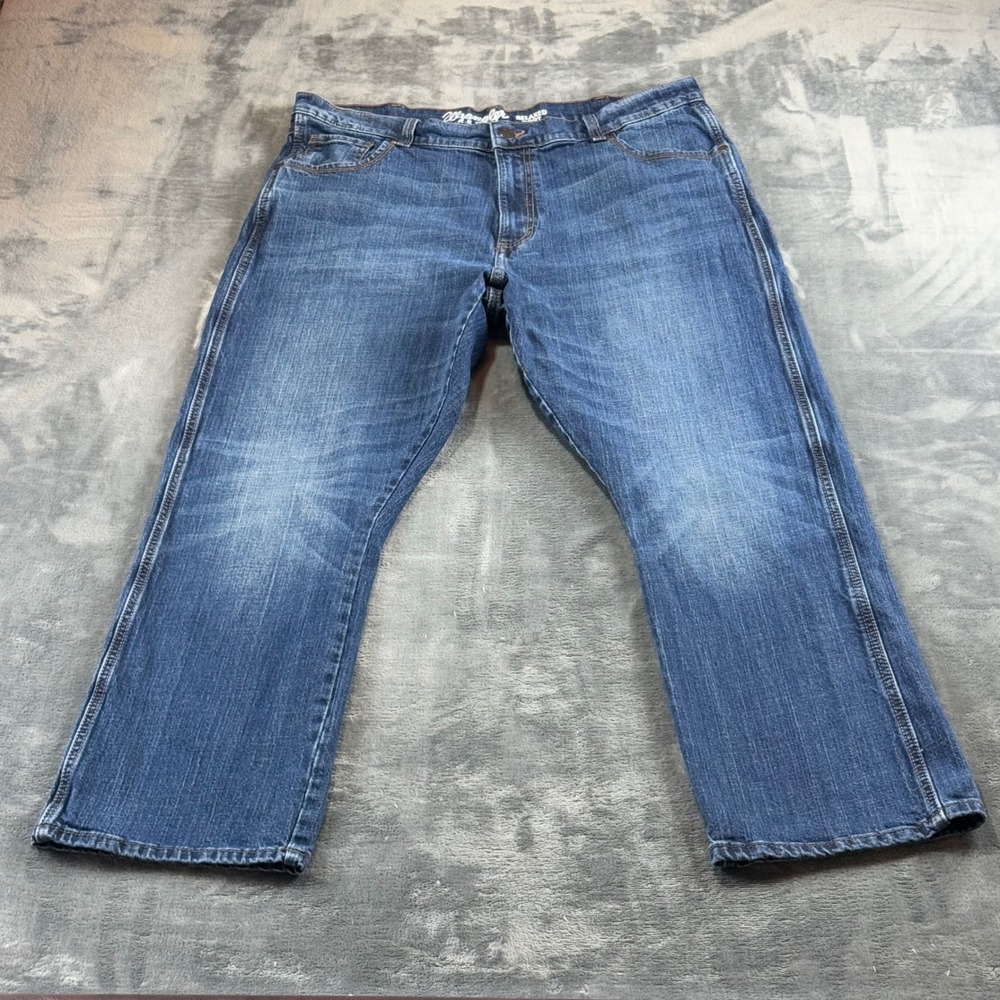 Wrangler Retro Relaxed Bootcut Jeans Mens 38x30 Blue Denim 10WRT20JH